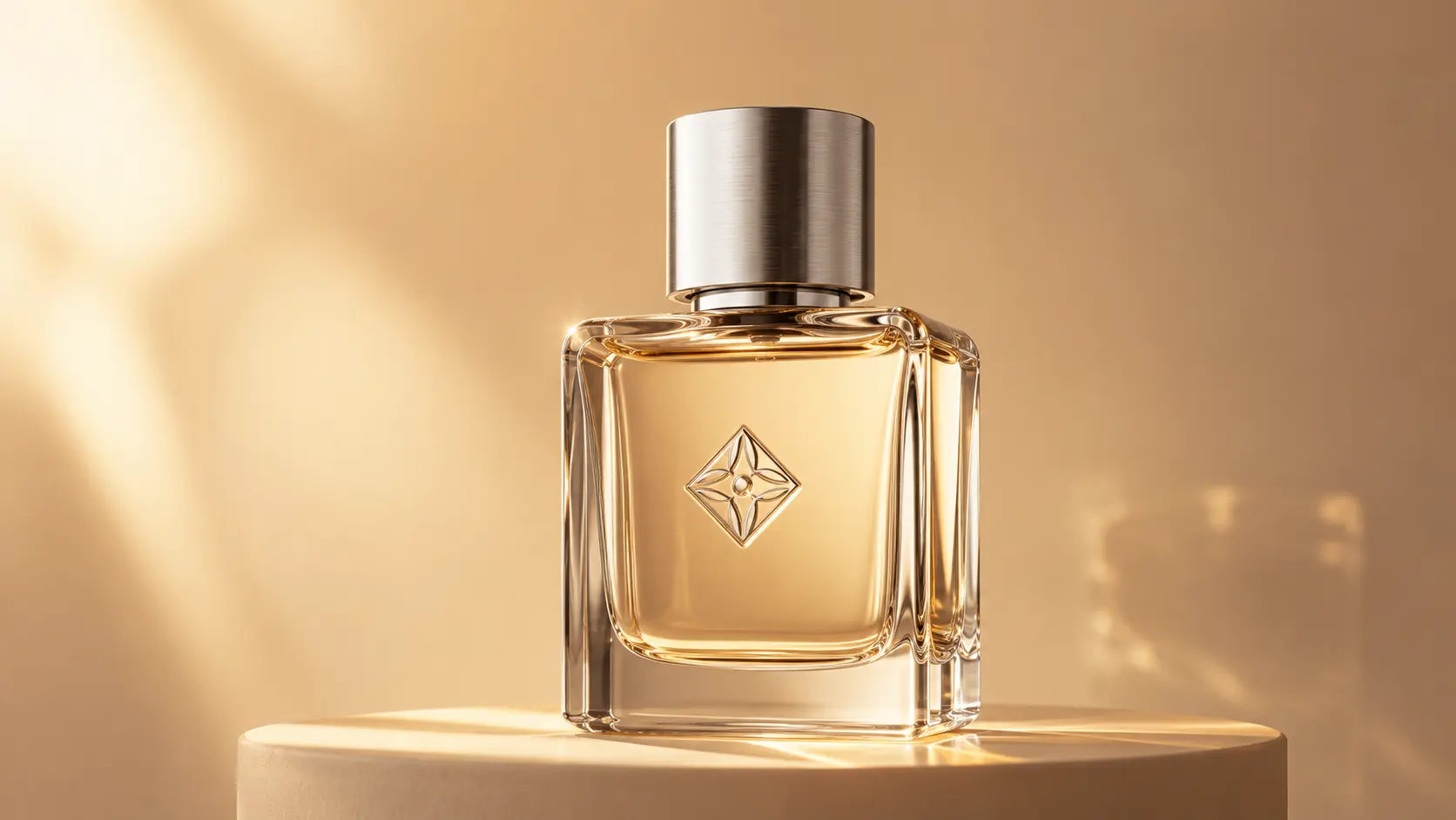 Luxury perfume bottle used as the product reference